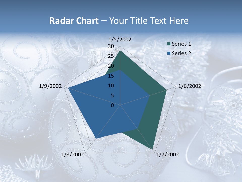 Reflection Holiday Detail PowerPoint Template