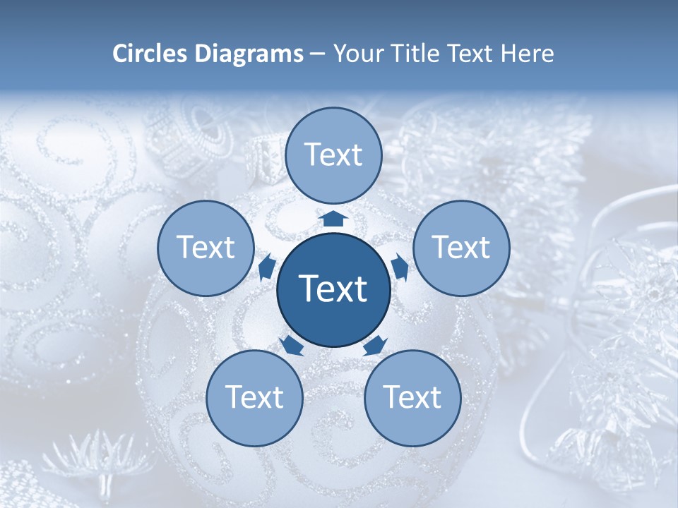 Reflection Holiday Detail PowerPoint Template