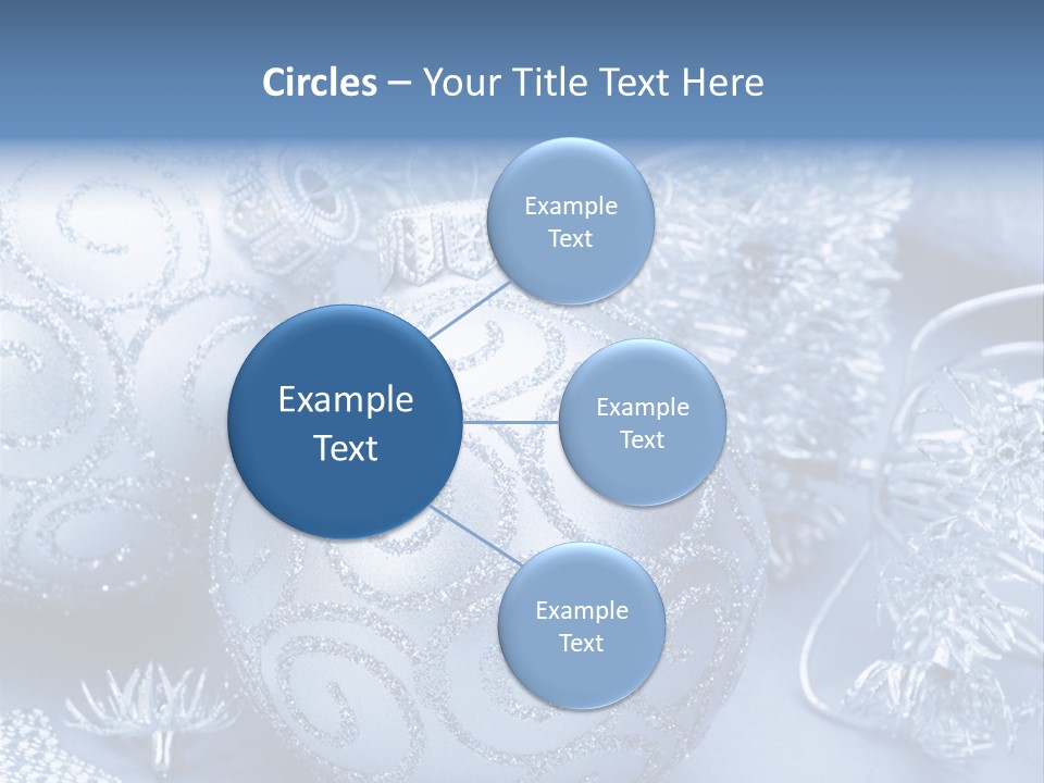 Reflection Holiday Detail PowerPoint Template