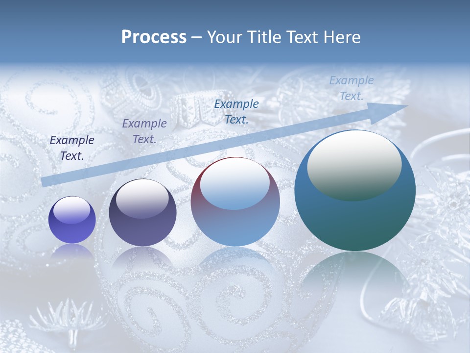 Reflection Holiday Detail PowerPoint Template