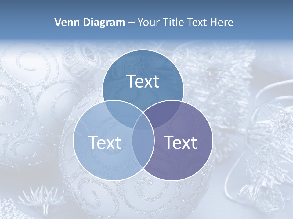 Reflection Holiday Detail PowerPoint Template