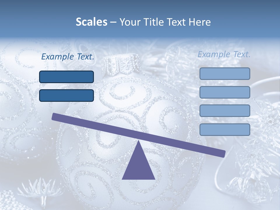 Reflection Holiday Detail PowerPoint Template