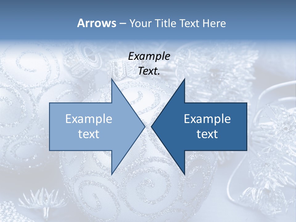 Reflection Holiday Detail PowerPoint Template