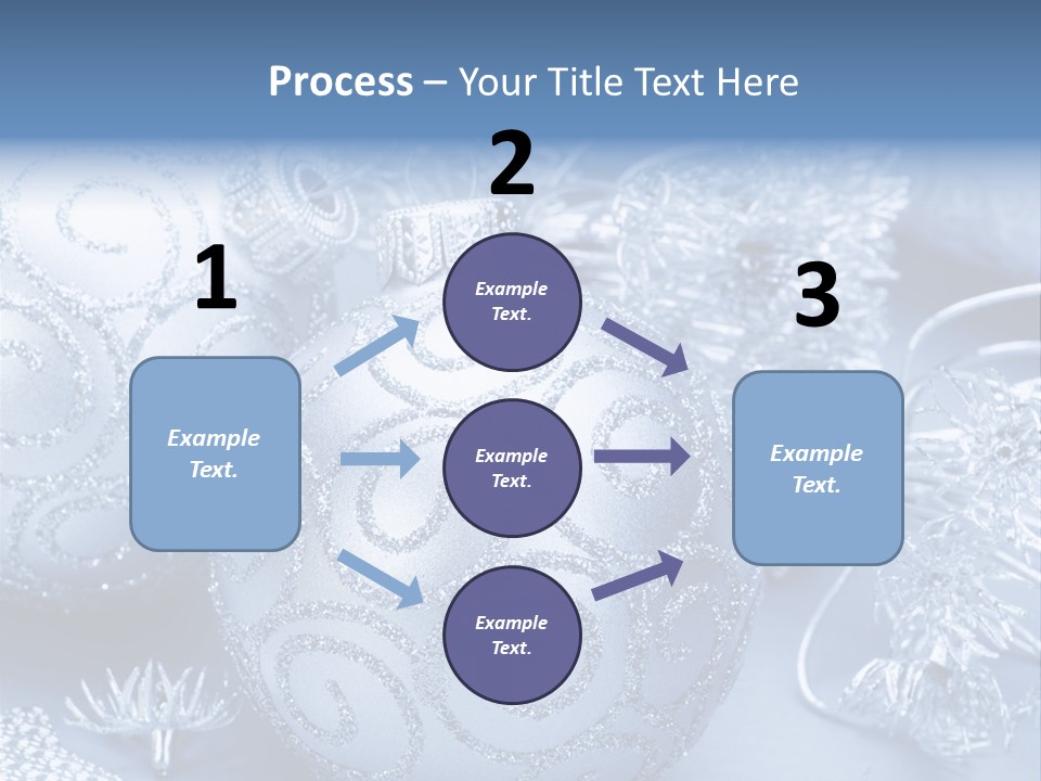 Reflection Holiday Detail PowerPoint Template
