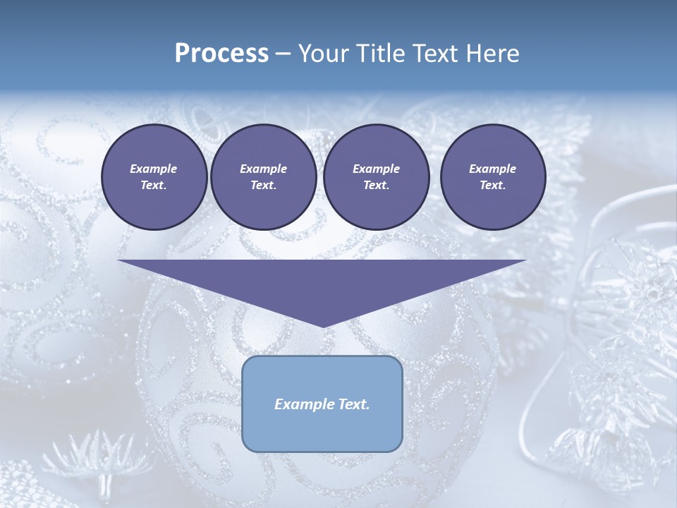 Reflection Holiday Detail PowerPoint Template