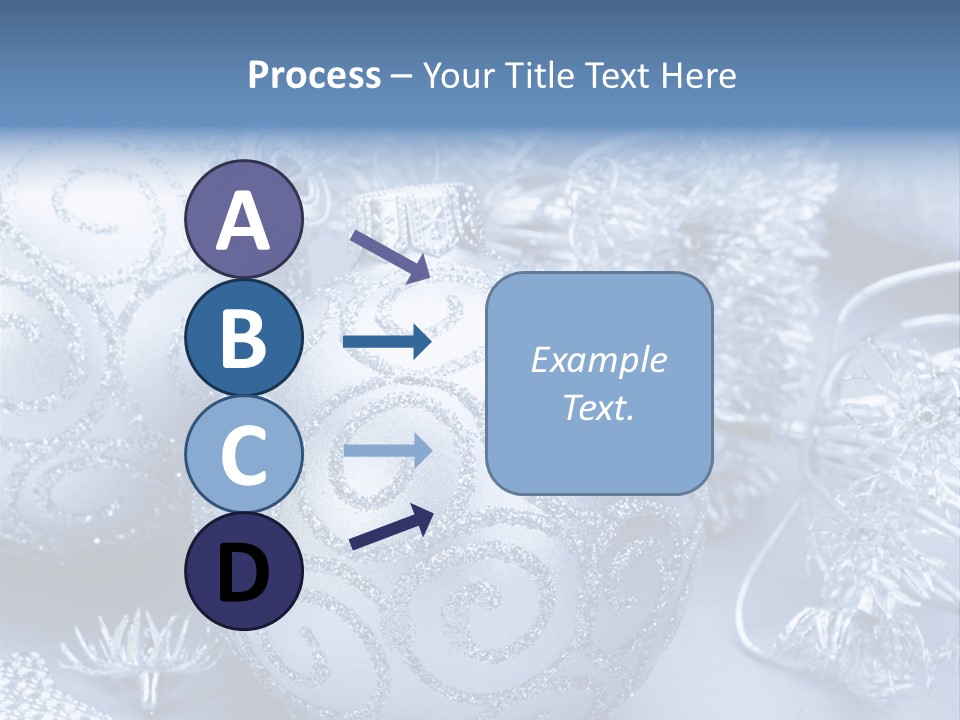 Reflection Holiday Detail PowerPoint Template