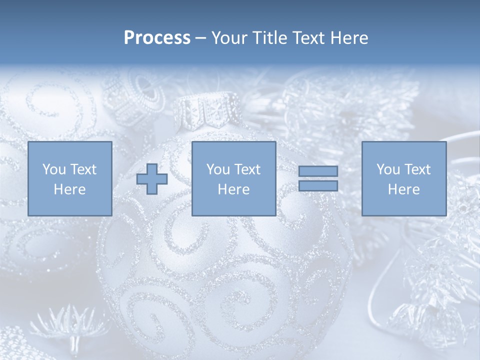 Reflection Holiday Detail PowerPoint Template
