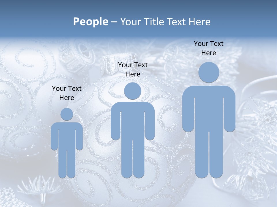 Reflection Holiday Detail PowerPoint Template