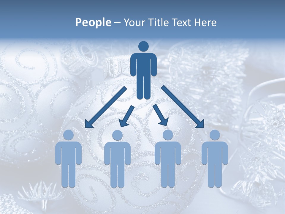 Reflection Holiday Detail PowerPoint Template