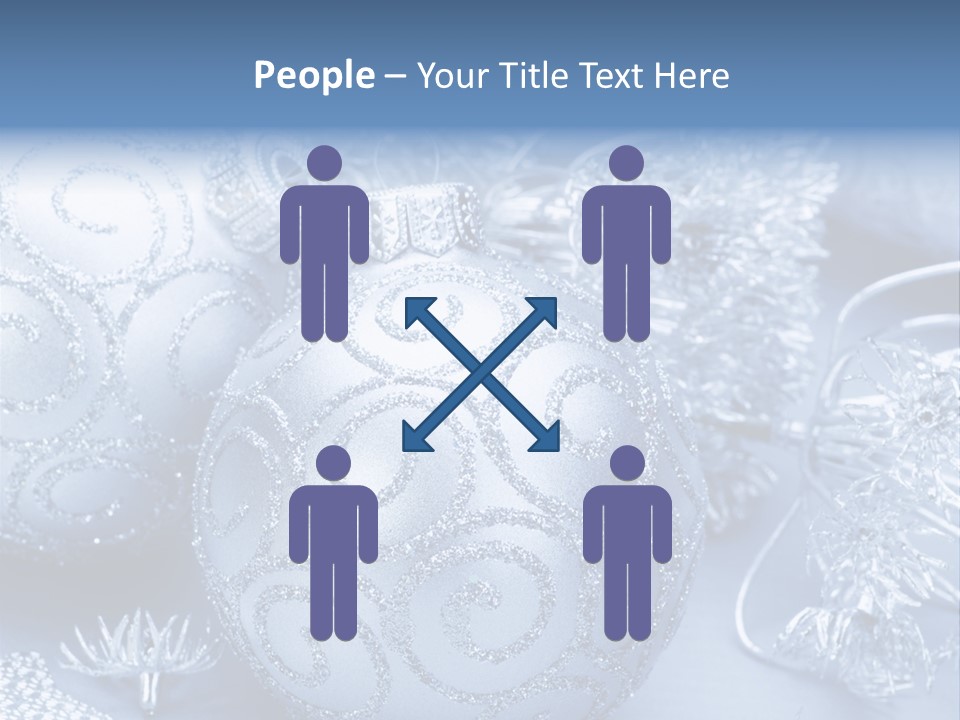 Reflection Holiday Detail PowerPoint Template