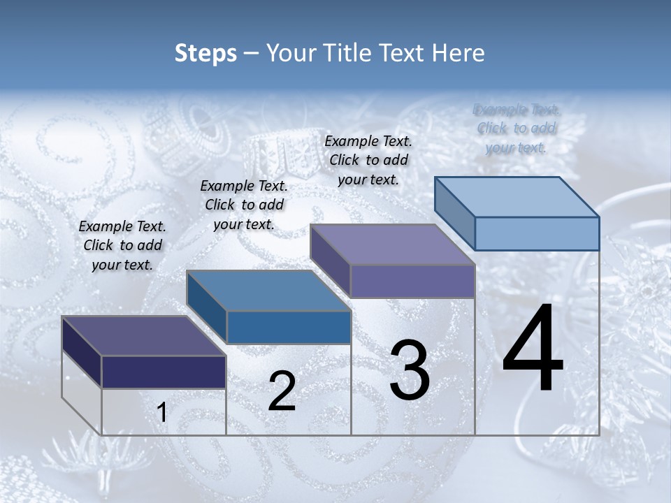 Reflection Holiday Detail PowerPoint Template