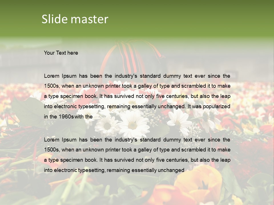 Sad Celebration May PowerPoint Template