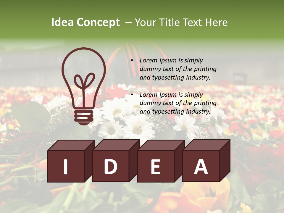 Sad Celebration May PowerPoint Template