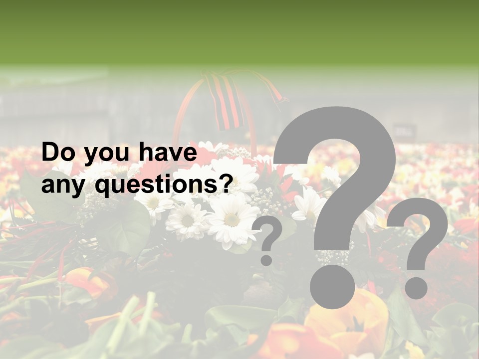 Sad Celebration May PowerPoint Template