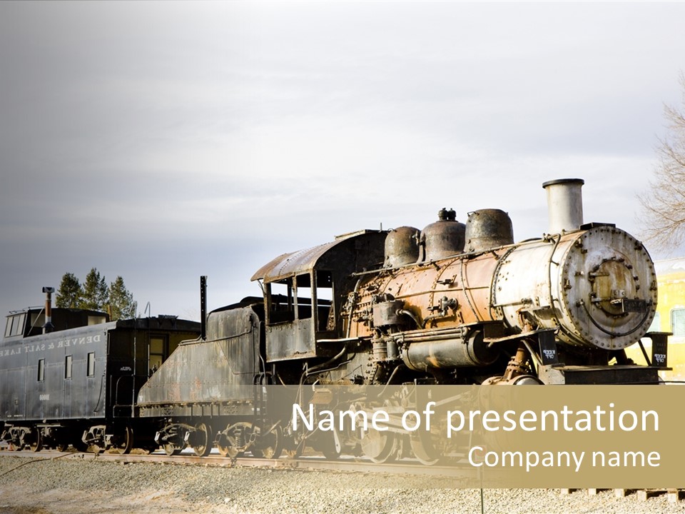 Steam Engine PowerPoint Template