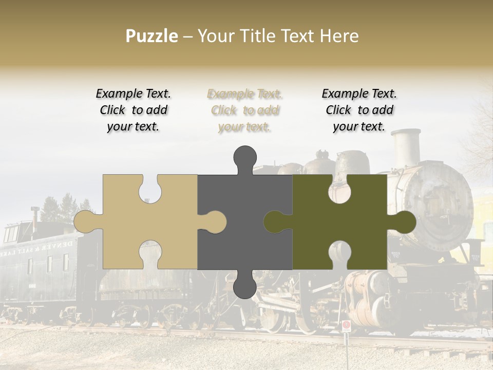 Steam Engine PowerPoint Template