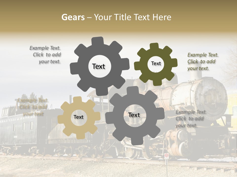Steam Engine PowerPoint Template