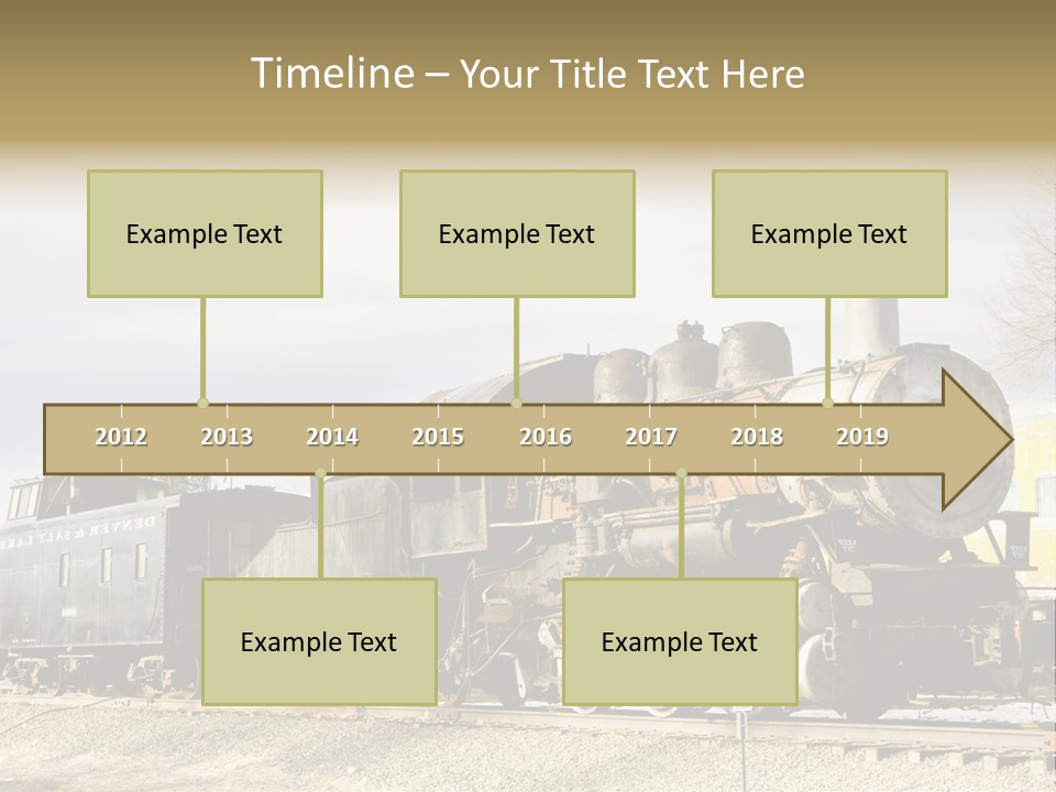 Steam Engine PowerPoint Template