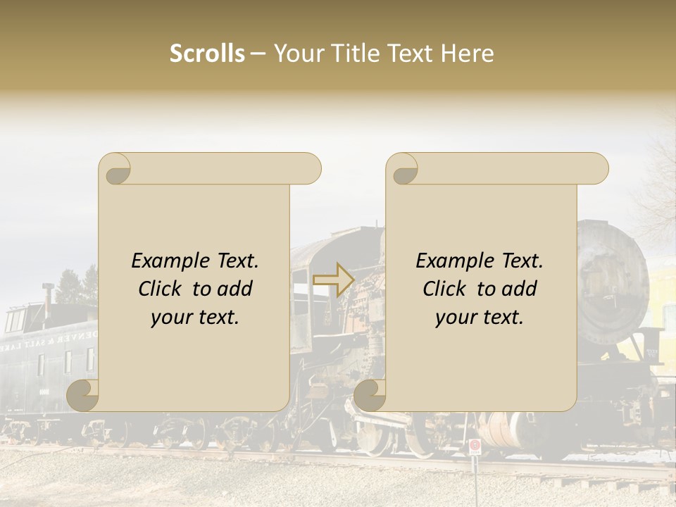 Steam Engine PowerPoint Template