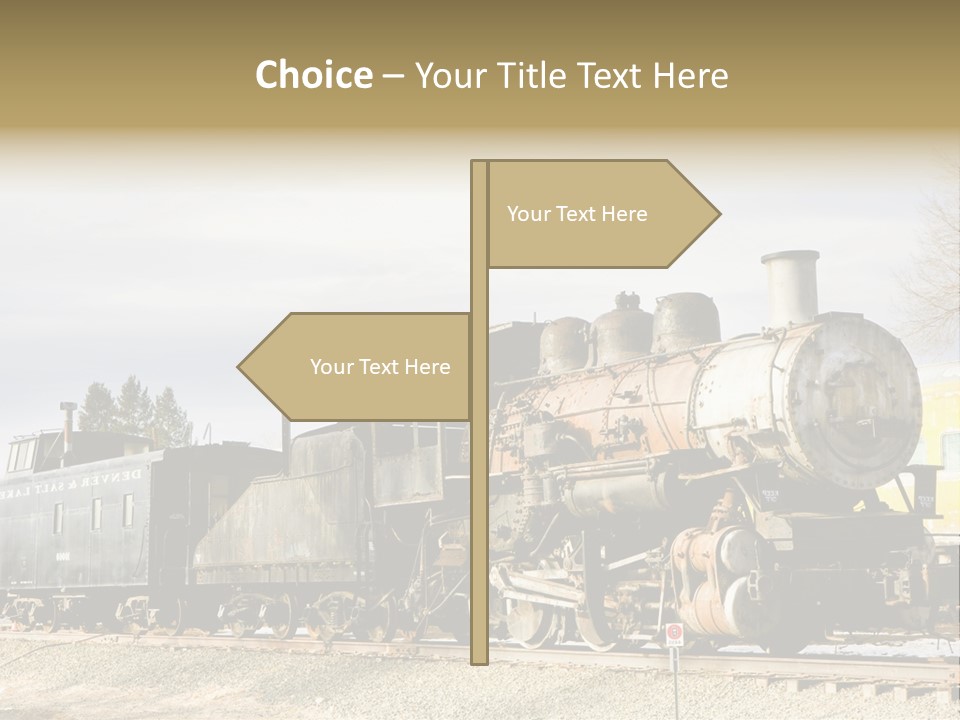 Steam Engine PowerPoint Template
