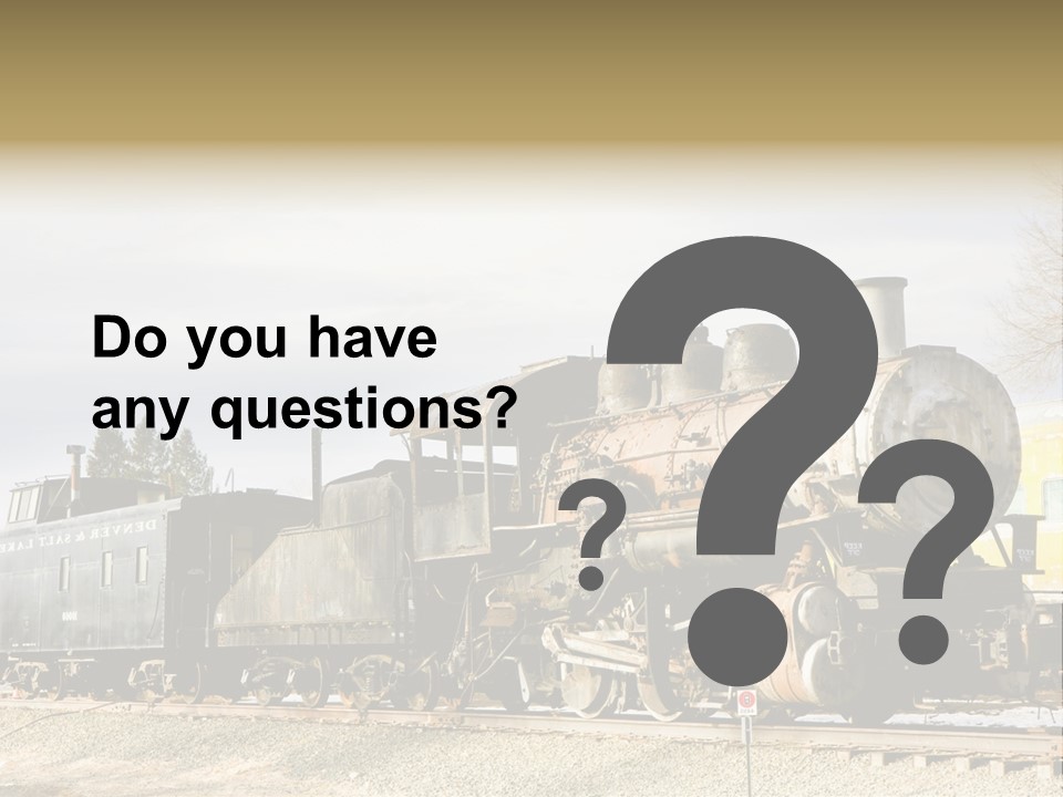 Steam Engine PowerPoint Template