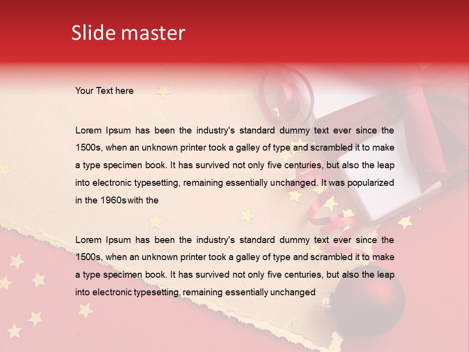 Christmas Cards PowerPoint Template