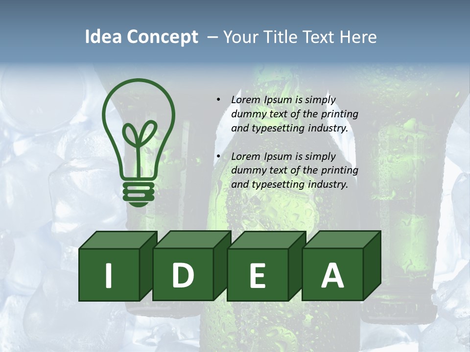 Cold Beer PowerPoint Template