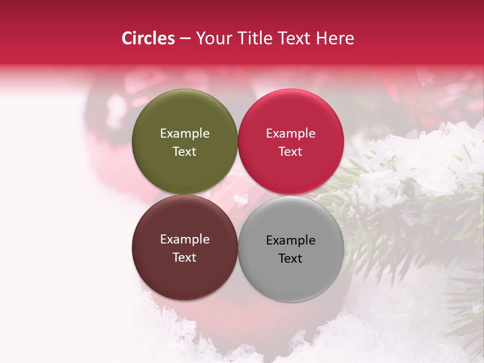 Space Miracle Flake PowerPoint Template