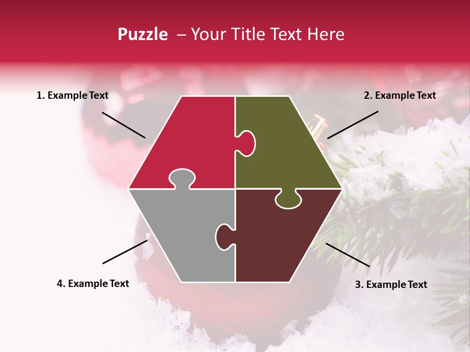 Space Miracle Flake PowerPoint Template