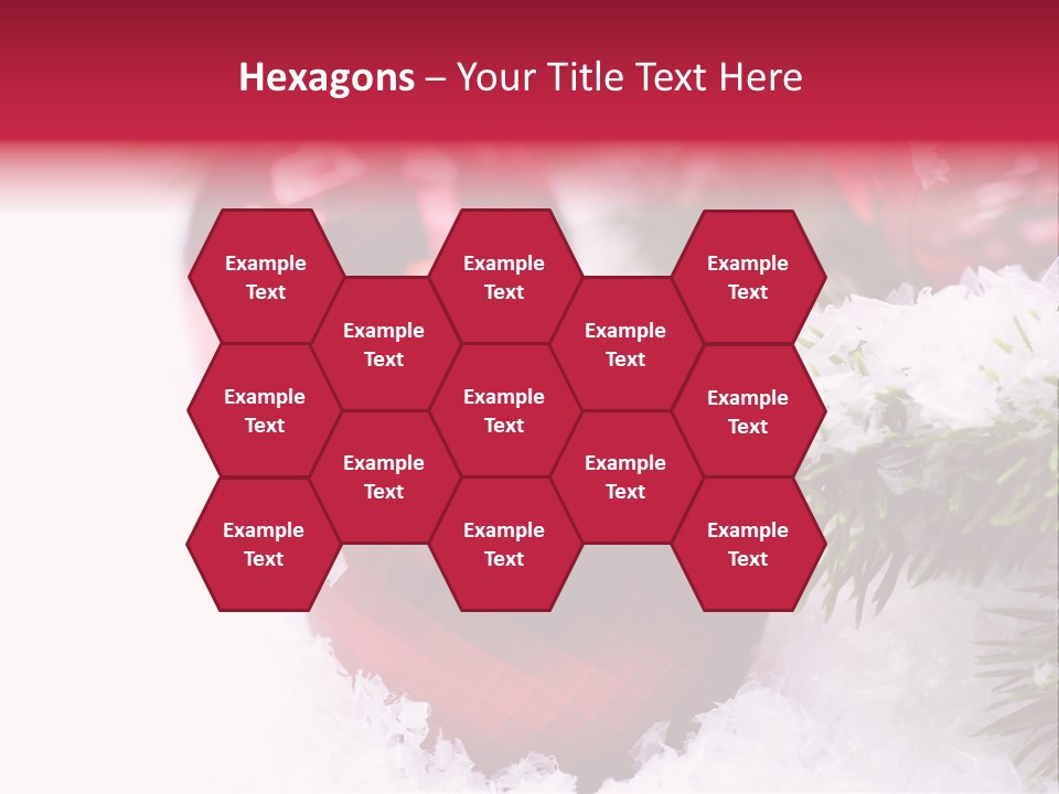 Space Miracle Flake PowerPoint Template