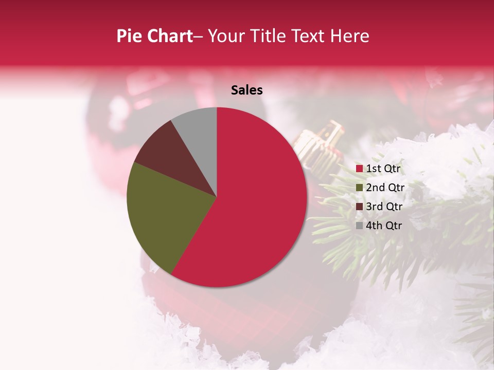 Space Miracle Flake PowerPoint Template