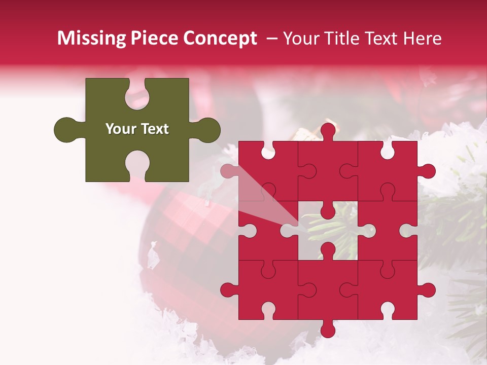 Space Miracle Flake PowerPoint Template