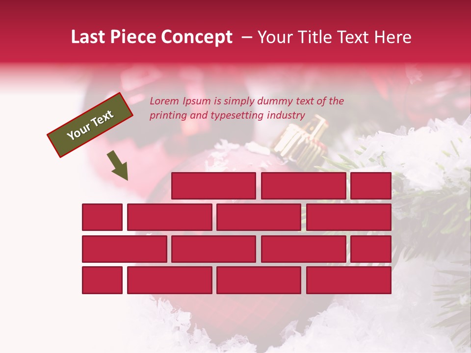 Space Miracle Flake PowerPoint Template