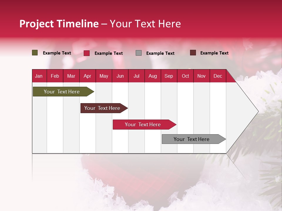 Space Miracle Flake PowerPoint Template