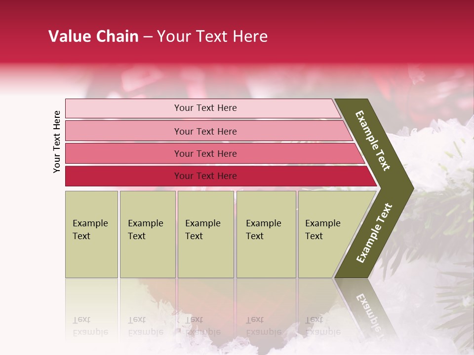 Space Miracle Flake PowerPoint Template