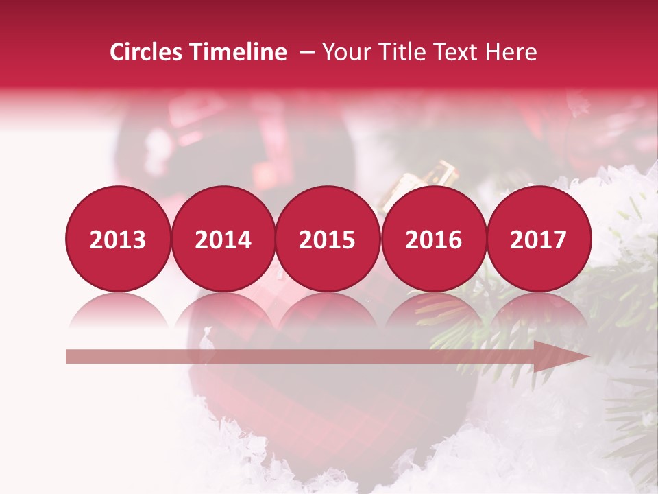 Space Miracle Flake PowerPoint Template