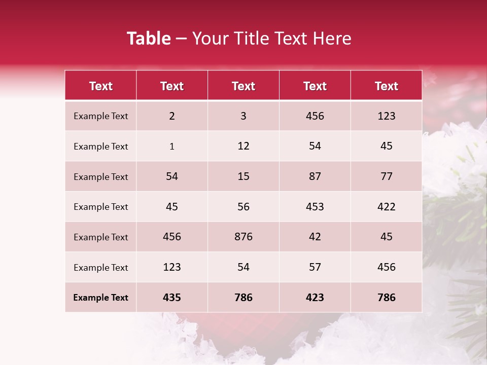 Space Miracle Flake PowerPoint Template