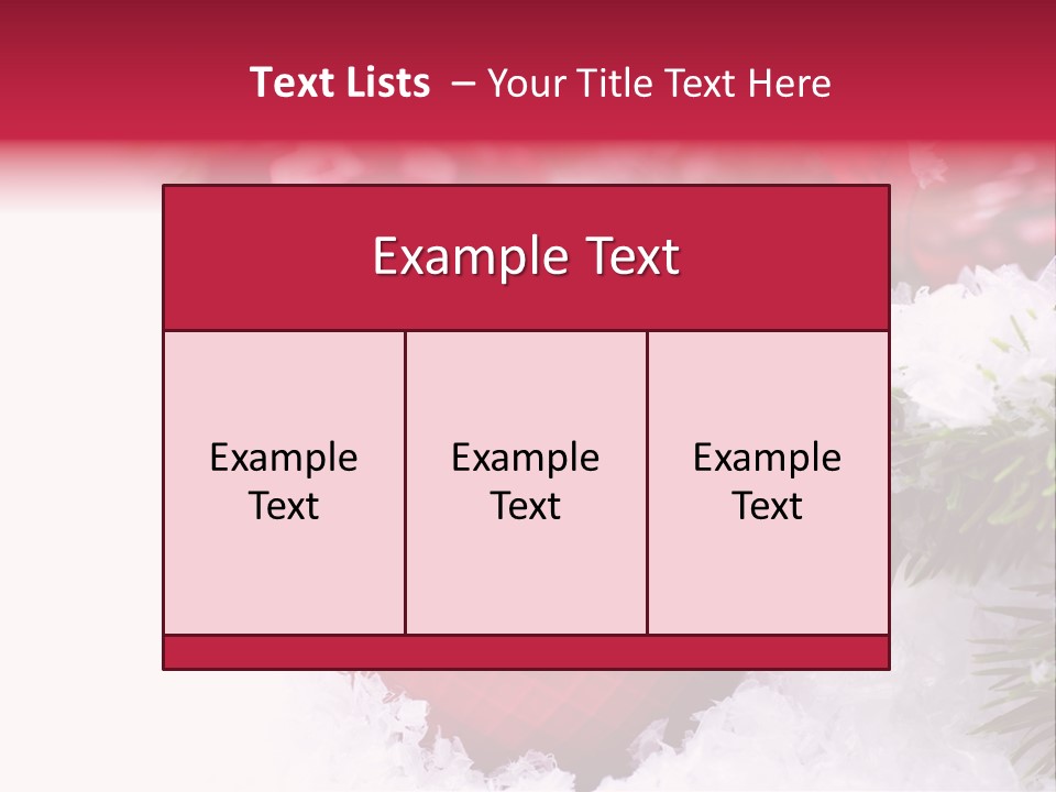 Space Miracle Flake PowerPoint Template