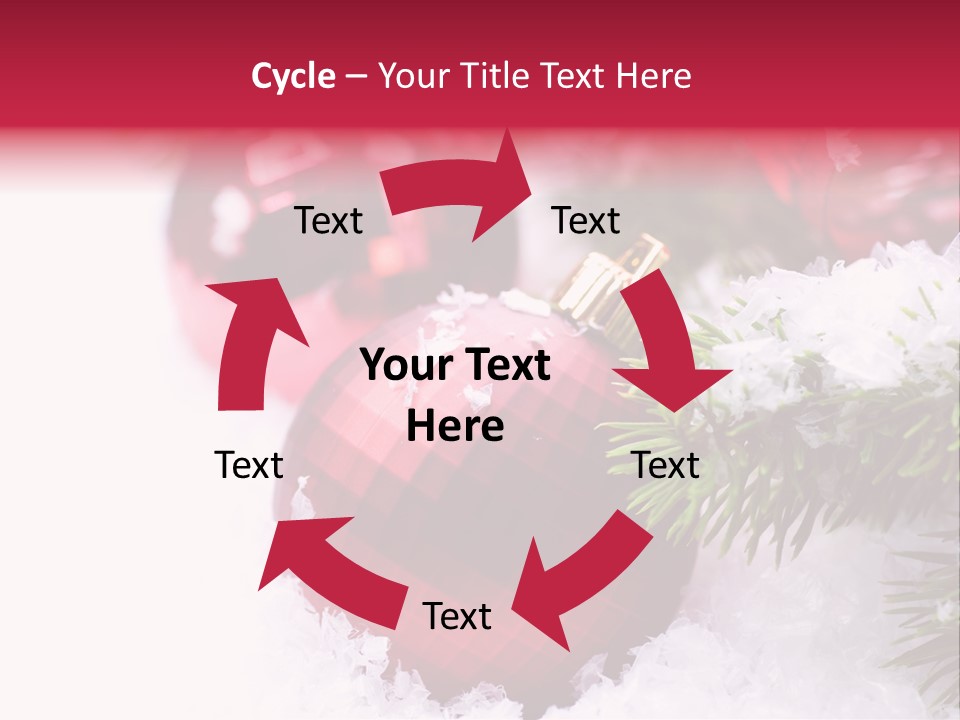 Space Miracle Flake PowerPoint Template