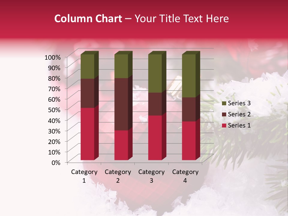 Space Miracle Flake PowerPoint Template