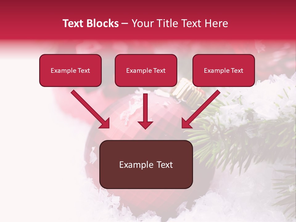 Space Miracle Flake PowerPoint Template