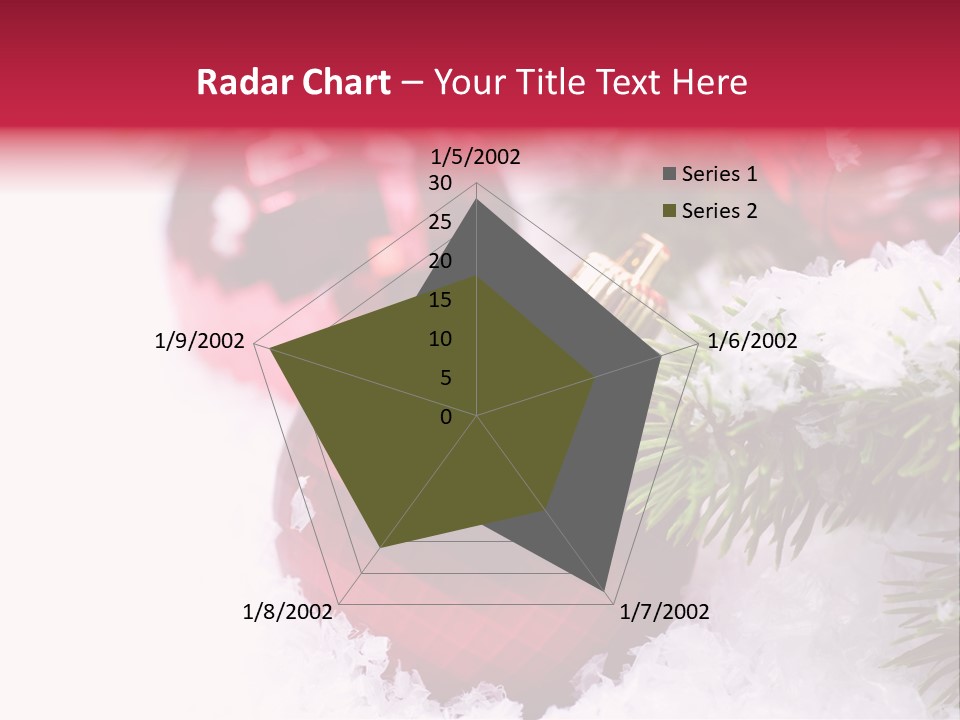 Space Miracle Flake PowerPoint Template