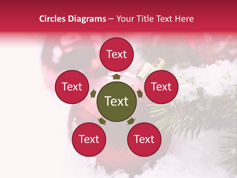 Space Miracle Flake PowerPoint Template