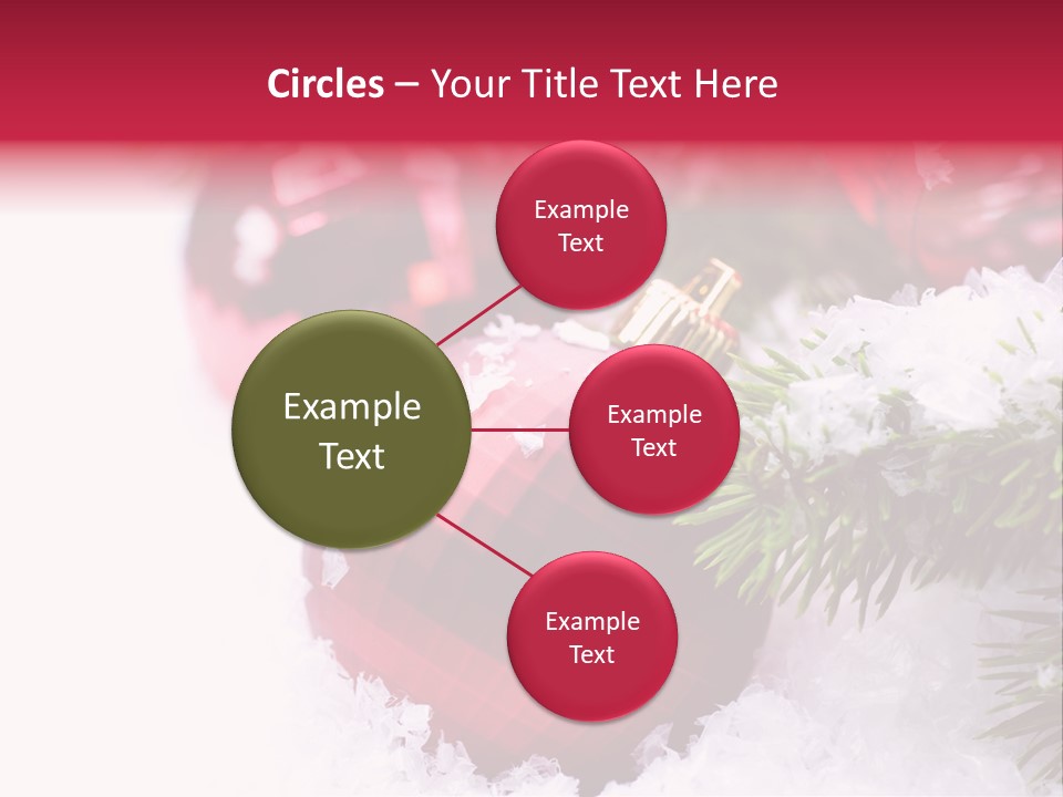 Space Miracle Flake PowerPoint Template