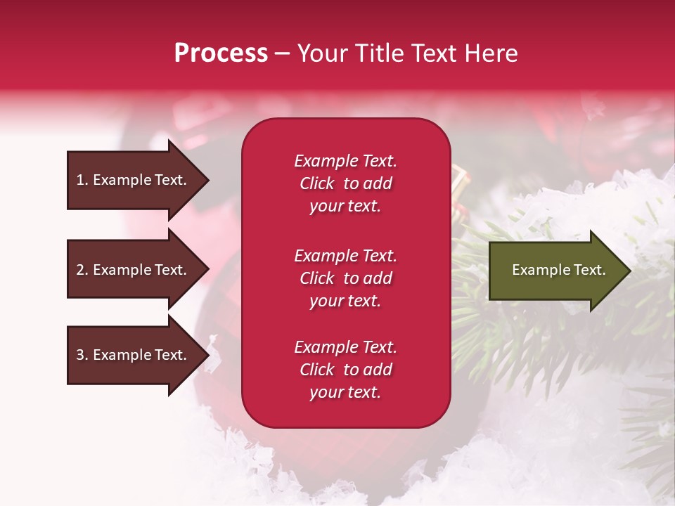 Space Miracle Flake PowerPoint Template