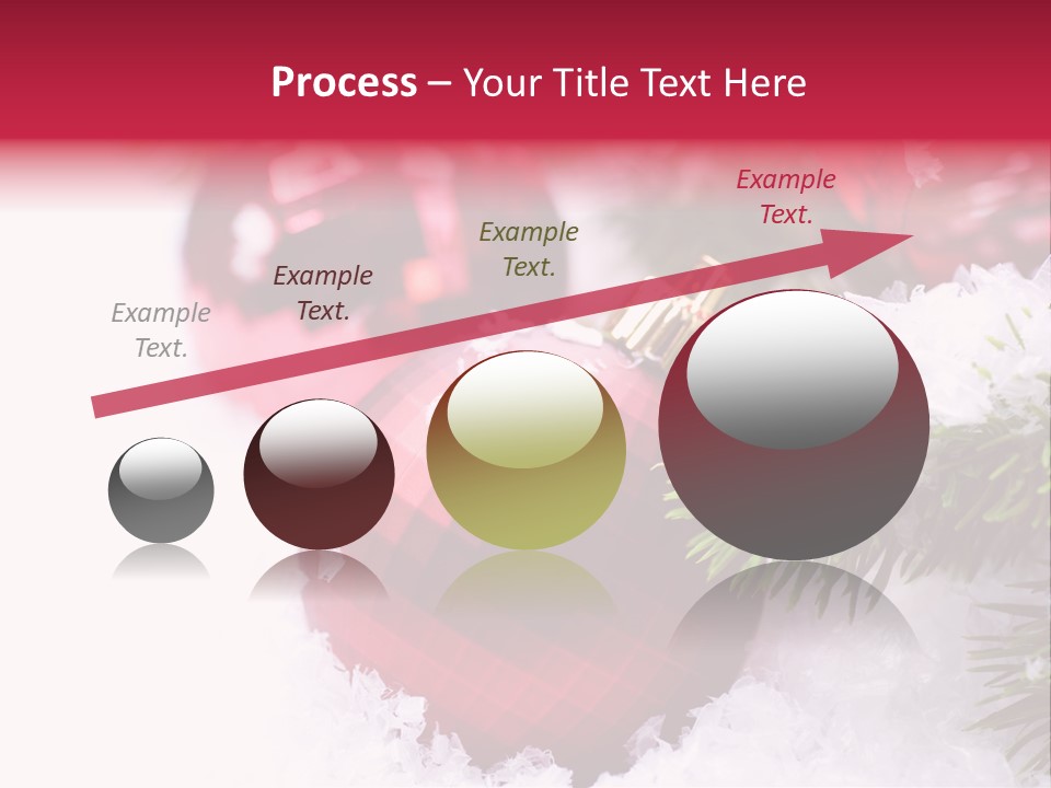 Space Miracle Flake PowerPoint Template