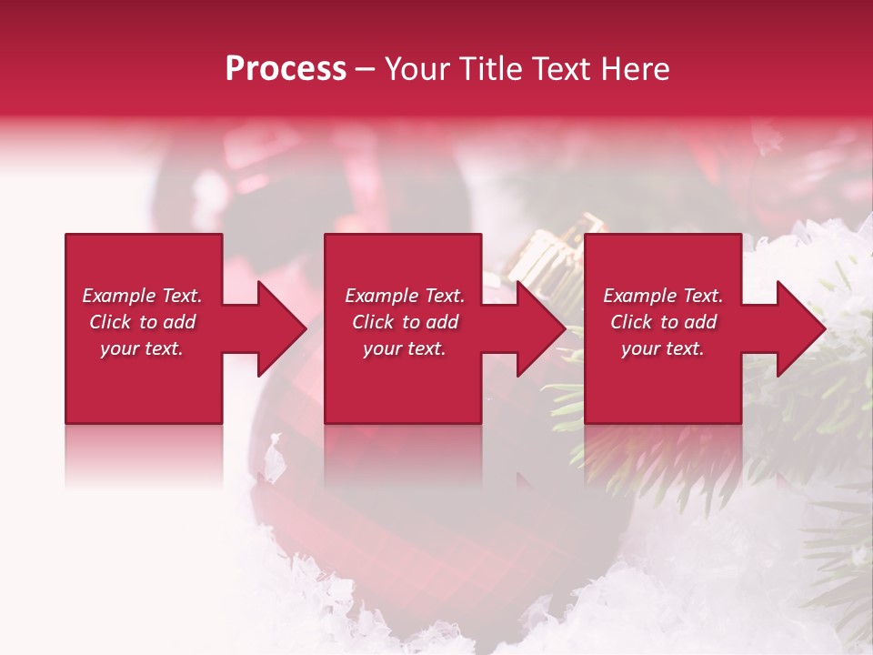 Space Miracle Flake PowerPoint Template