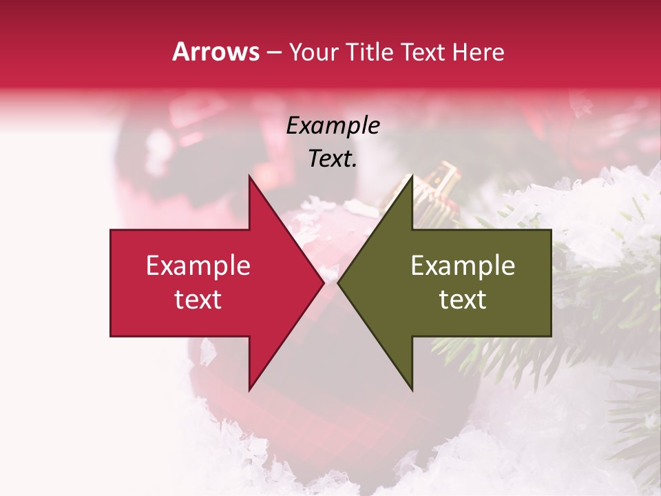 Space Miracle Flake PowerPoint Template