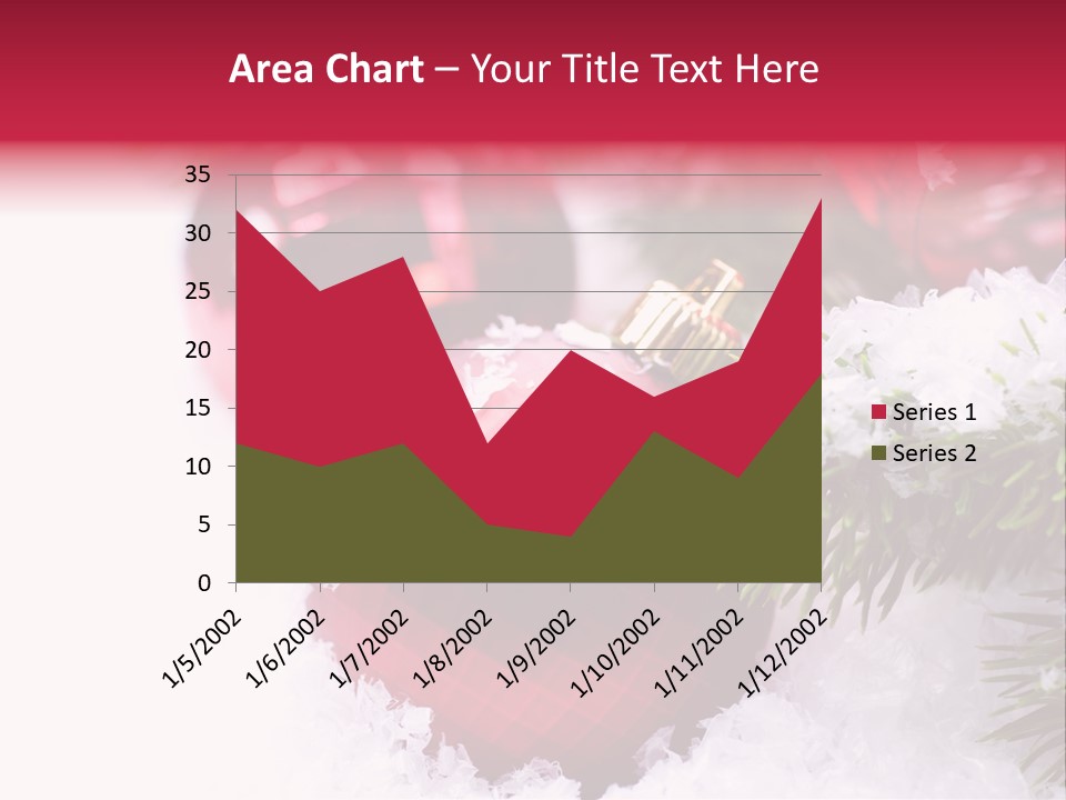 Space Miracle Flake PowerPoint Template