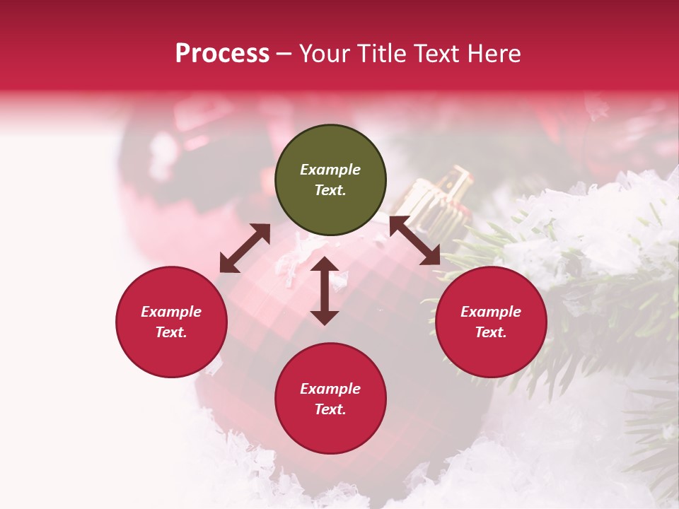 Space Miracle Flake PowerPoint Template